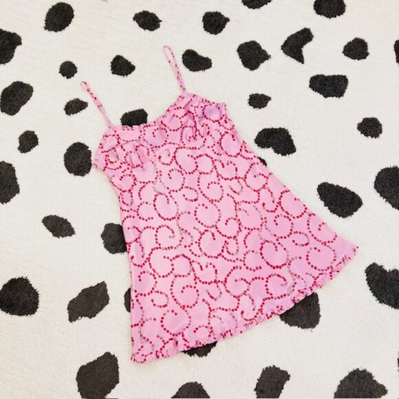 Victorias Secret Small Vintage Y2K Rose Print Nightgown Babydoll Slip Dress